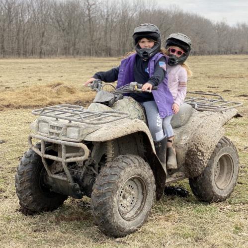 Farm time fun - and work!